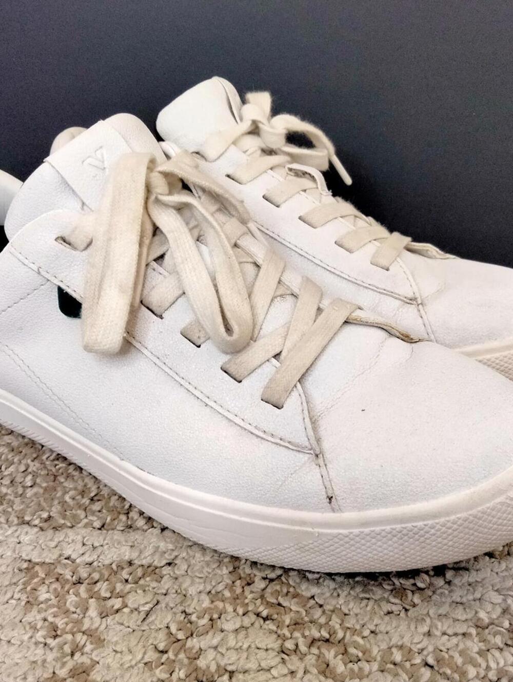 Vessi Soho Shoes Womens Size 7 Sneaker 2 White Vegan Leather